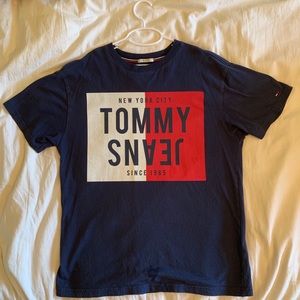 Men’s Tommy Jeans Navy Blue Shirt